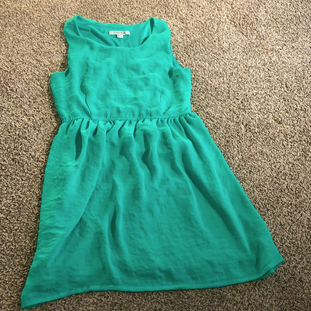 Green dress